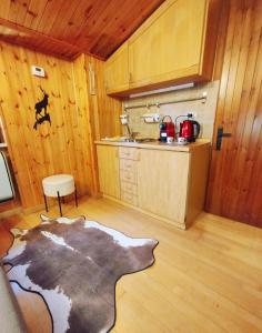 Kuchyň nebo kuchyňský kout v ubytování Casa Vacanze Green Pine