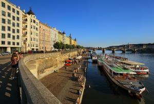 Vista sul fiume nelle vicinanze dell'hotel
