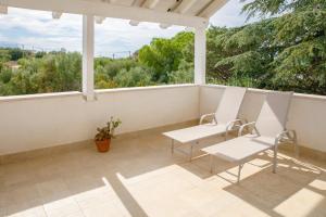 Balkón nebo terasa v ubytování Musa Maris - Villa panoramica con piscina