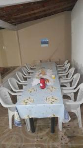 Posezení v ubytování Hostel da Lua + 22 fotografií