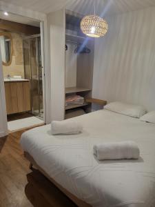 Ένα ή περισσότερα κρεβάτια σε δωμάτιο στο Casa Gioia Maisonette à Sotta +14 φωτογραφίες