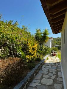 Zahrada ubytování Voula Studio