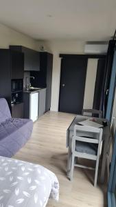 Η κουζίνα ή μικρή κουζίνα στο Studio Mountain Star Dream