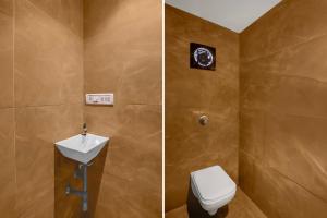 Koupelna v ubytování Hotel O Kurla Formerly Prince Palace