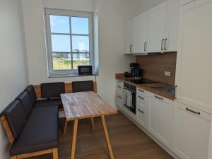 Køkken eller tekøkken på Heskeshof Ferienwohnungen + 19 billeder