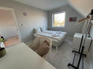 Postel nebo postele na pokoji v ubytování Villa in Vellinge City with proximity to Copenhagen