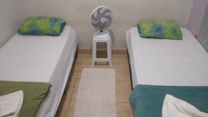 Postel nebo postele na pokoji v ubytování Jams Hostel - Pousada em Catalão