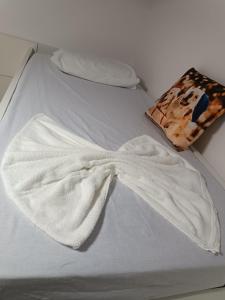 Postel nebo postele na pokoji v ubytování Aconchego,casa da Su