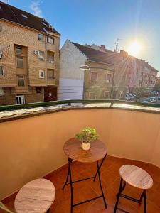 Balkón nebo terasa v ubytování Apartman ASKA + 8 fotografií
