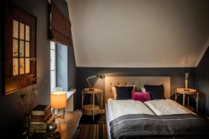 Ένα ή περισσότερα κρεβάτια σε δωμάτιο στο Landhaus Frank