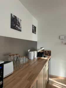 Kuchyň nebo kuchyňský kout v ubytování des 2 vallées