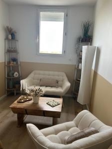 Posezení v ubytování des 2 vallées