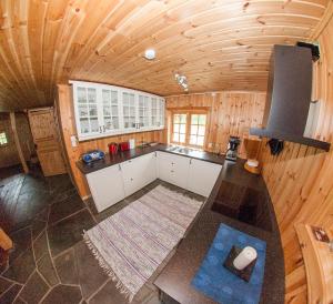 Köök või kööginurk majutusasutuses Viking Cabins - MIT FabLab - Solvik