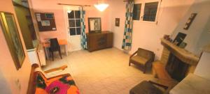 a view of a living room with a dining room at Kounis Villa in Chalkida +4 photos