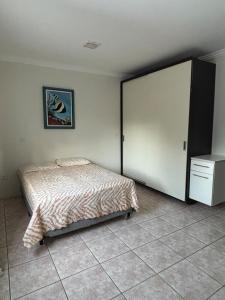 Postel nebo postele na pokoji v ubytování Flats Itaipu - Apartmento perto da Itaipu