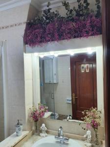 Koupelna v ubytování Familia y Grupos Luces Navidad VIGO