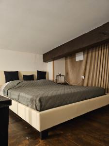 Ένα ή περισσότερα κρεβάτια σε δωμάτιο στο Duplex à 15 min à pieds de la gare, centre historique Montluçon