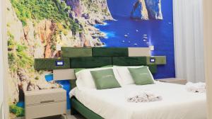 Postel nebo postele na pokoji v ubytování Villa Angelina