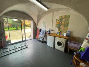 Χώρος καθιστικού στο L'Oustal Des Dômes