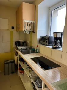 Kuchyň nebo kuchyňský kout v ubytování Small Pearl -Tiny House