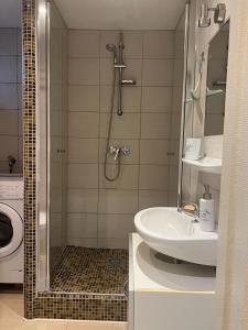 Koupelna v ubytování Small Pearl -Tiny House