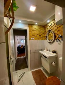 Koupelna v ubytování Apartman Majdan + 12 fotografií