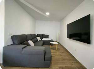 TV a/nebo společenská místnost v ubytování La Chavera