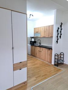 Η κουζίνα ή μικρή κουζίνα στο M&M apartman i Spa +22 φωτογραφίες