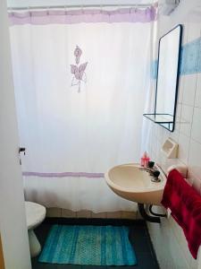 Et badeværelse på Nuñez Monumental