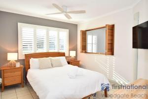 Postel nebo postele na pokoji v ubytování Salt Apartment 2