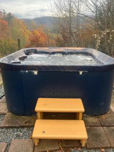 Φωτογραφία από το άλμπουμ του Luxurious Mountain Retreat with Hot Tub Jacuzzi Suite & Wood-Burning Fireplace - 10 Min to Boone σε Rominger