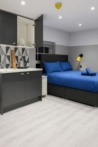 Ένα ή περισσότερα κρεβάτια σε δωμάτιο στο 343 Luxury in Caledonian Central London