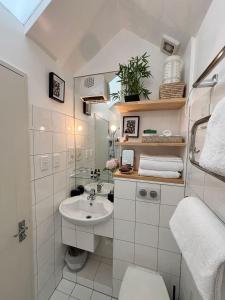 Koupelna v ubytování Arrowtown Lodge