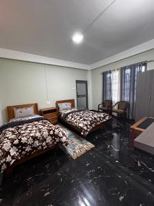 Posezení v ubytování Norkyi homestay