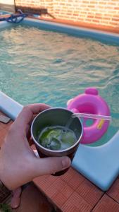 Πισίνα στο ή κοντά στο Pousada familiar com piscina