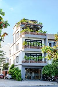 Το κτήριο όπου στεγάζεται  η βίλα