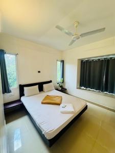 Postel nebo postele na pokoji v ubytování Budget scape pool villa + 3 fotografie