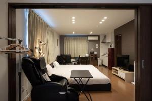 Posezení v ubytování The Peak Villa Suite Hokkaido