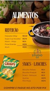 Jídlo v apartmánu nebo okolí