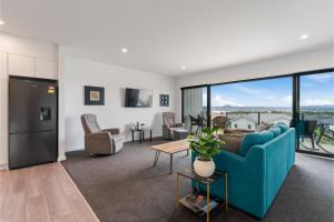 Posezení v ubytování Blue Dun Views - Taupo