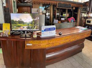 TV a/nebo společenská místnost v ubytování เรือนแฝด Brook view