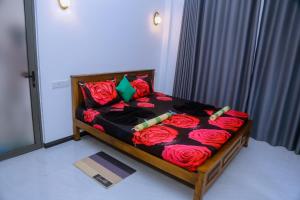 Postel nebo postele na pokoji v ubytování Omeera Sand