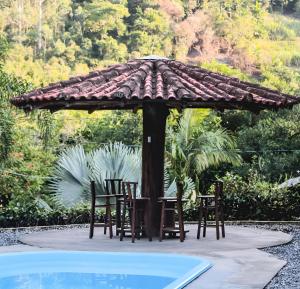 Κήπος έξω από το Sítio Costa Leite