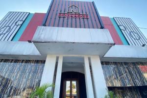 a building with a star wars sign on it at Hotel O near Maguwoharjo Stadium formerly Graha Ngaso in Seturan