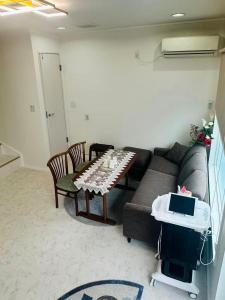 Posezení v ubytování Villa Koedo