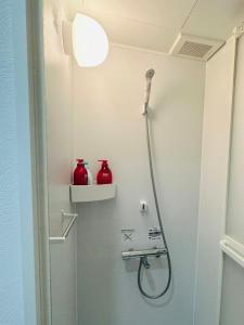 Koupelna v ubytování Villa Koedo