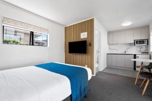 Kuchyň nebo kuchyňský kout v ubytování Summer Inn Motel - Newly Renovated