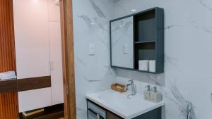 Koupelna v ubytování Son Tra homestay + 47 fotografií