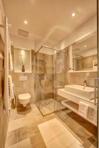 Koupelna v ubytování Garni Hotel Kessler
