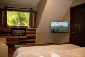 TV a/nebo společenská místnost v ubytování Beautiful Getaway! Spacious, close to Downtown GatlinburgFree tickets to Dollywood & Dinner Shows